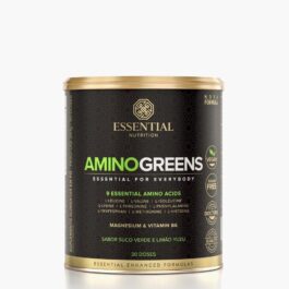 Amino Greens Suco Verde c/ Limão Yuzu - 261g - Essential