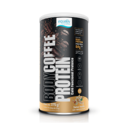 Body Coffee Protein Vanilla c/ Avelã - 375g - Equaliv