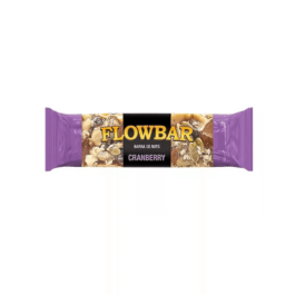 Barra de Nuts Cranberry - 30g - Flowbar